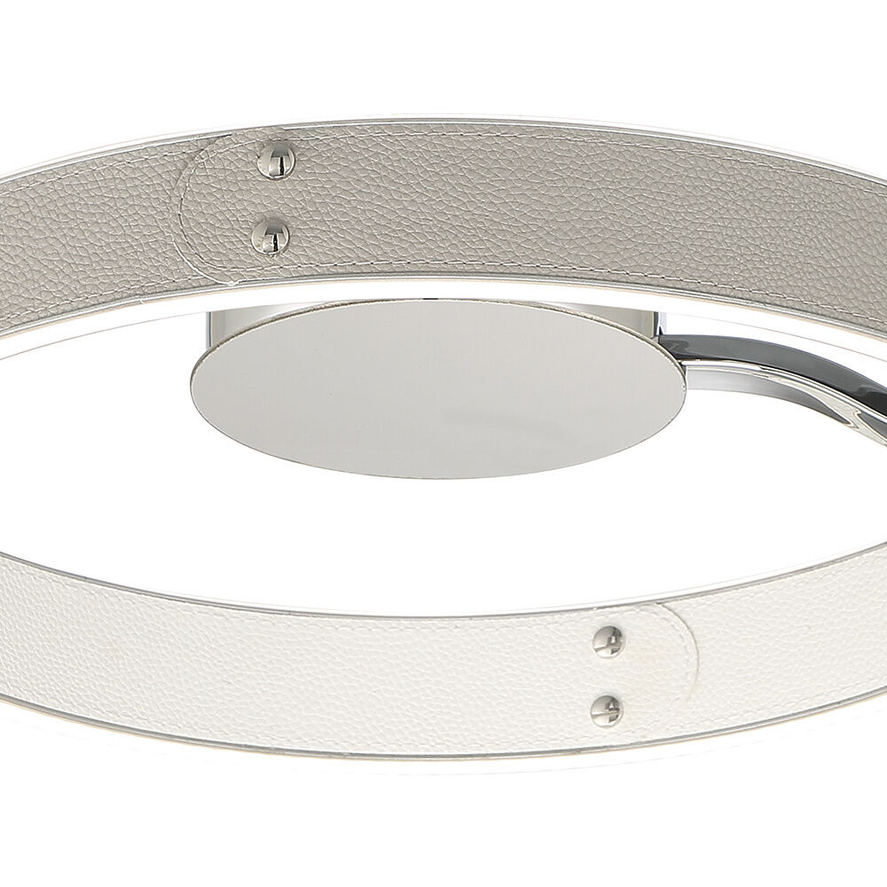 Verdura LED 15 inch Grey Flush Mount Ceiling Light