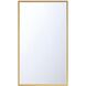 Cerissa 54 X 32 inch Gold Mirror