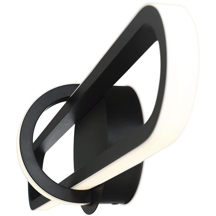Botton Wall Sconce Wall Light in Black, Small