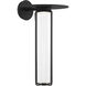 Florin 1 Light 21 inch Sand Black Outdoor Wall Sconce
