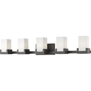Peak 5 Light 39.63 inch Bathroom Vanity Light