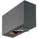 Oscar 3 Light 2.75 inch Outdoor Wall Light