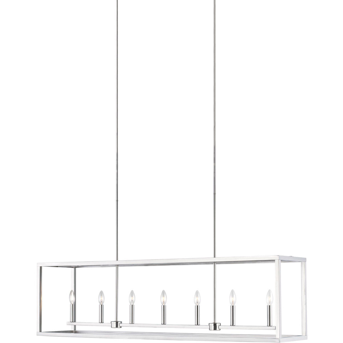 Moffet Street 7 Light 12.00 inch Island Light