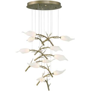 Matera 10 Light 22 inch Gold Chandelier Ceiling Light