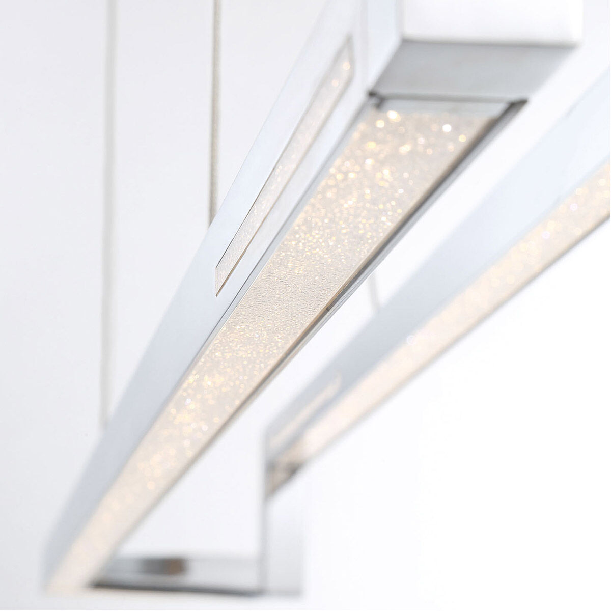 Clinton LED 6 inch Chrome Chandelier Ceiling Light, Small