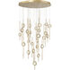 Barletta LED 39.75 inch Gold Chandelier Ceiling Light