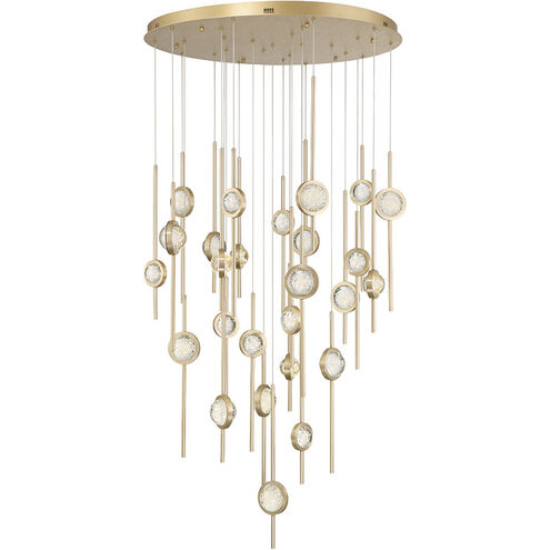 Barletta LED 39.75 inch Gold Chandelier Ceiling Light