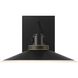 Deckard 1 Light 8 inch Gold and Black Outdoor Wall Lantern