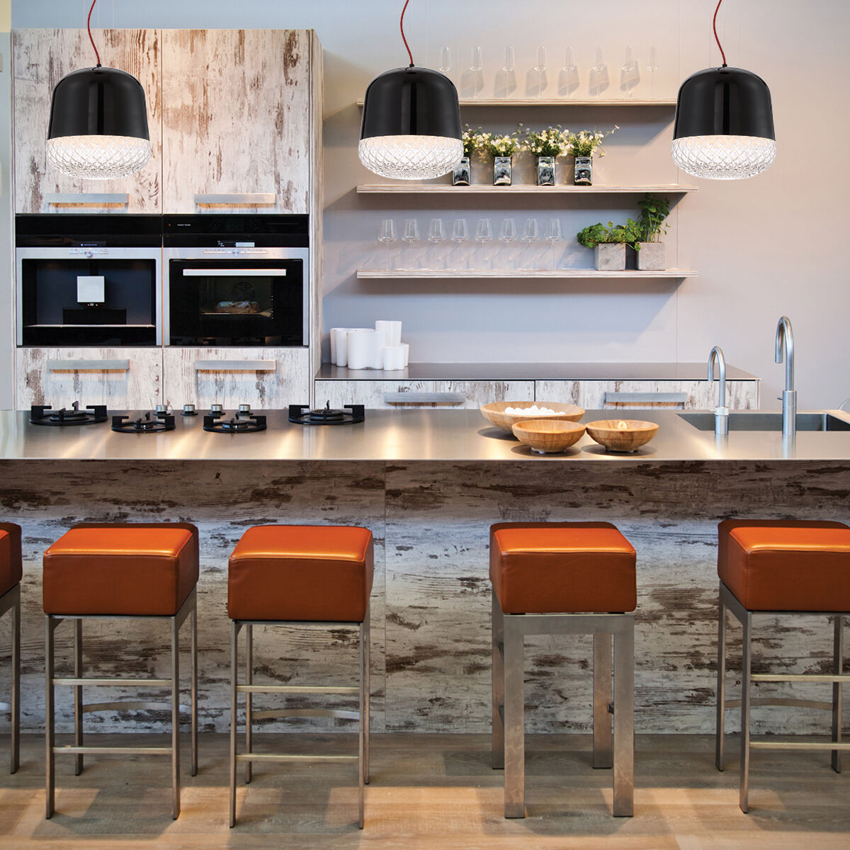 Corson 1 Light 14 inch White Pendant Ceiling Light, Large