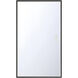 Cerissa 54 X 54 inch Black Mirror