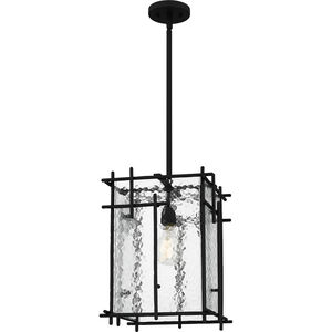 Daphne 1 Light 12.5 inch Matte Black Mini Pendant Ceiling Light
