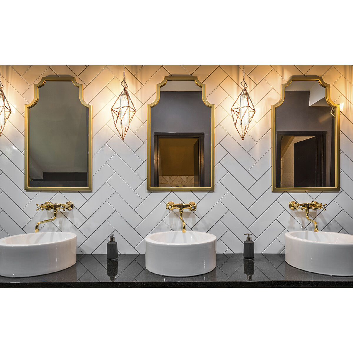 Verdino LED 10 inch Rose Gold Pendant Ceiling Light, Large