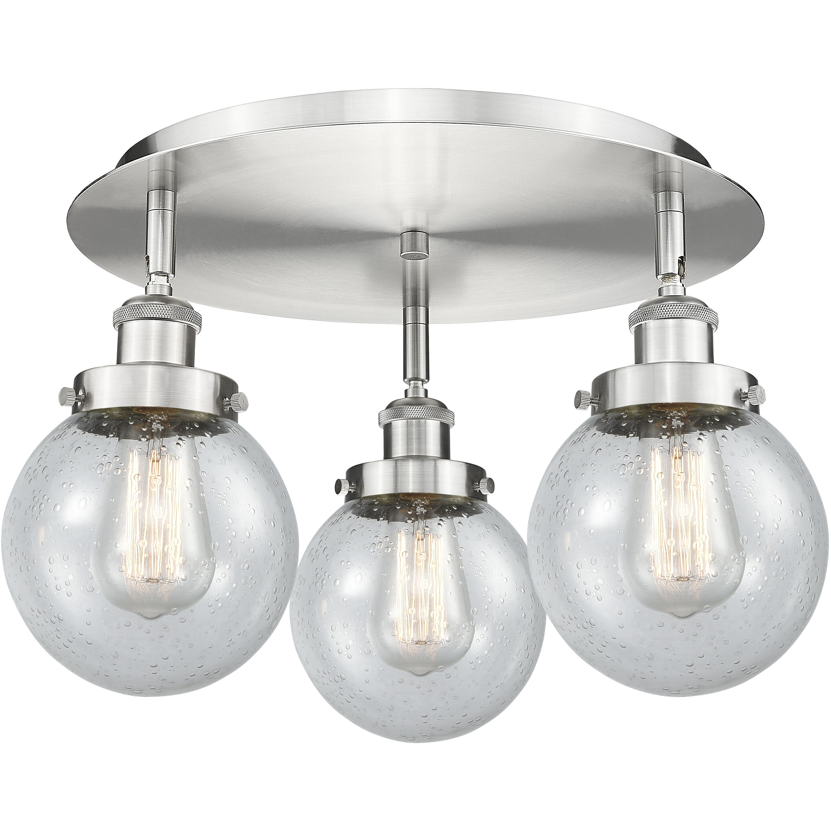 Beacon 3 Light 17.75 inch Flush Mount