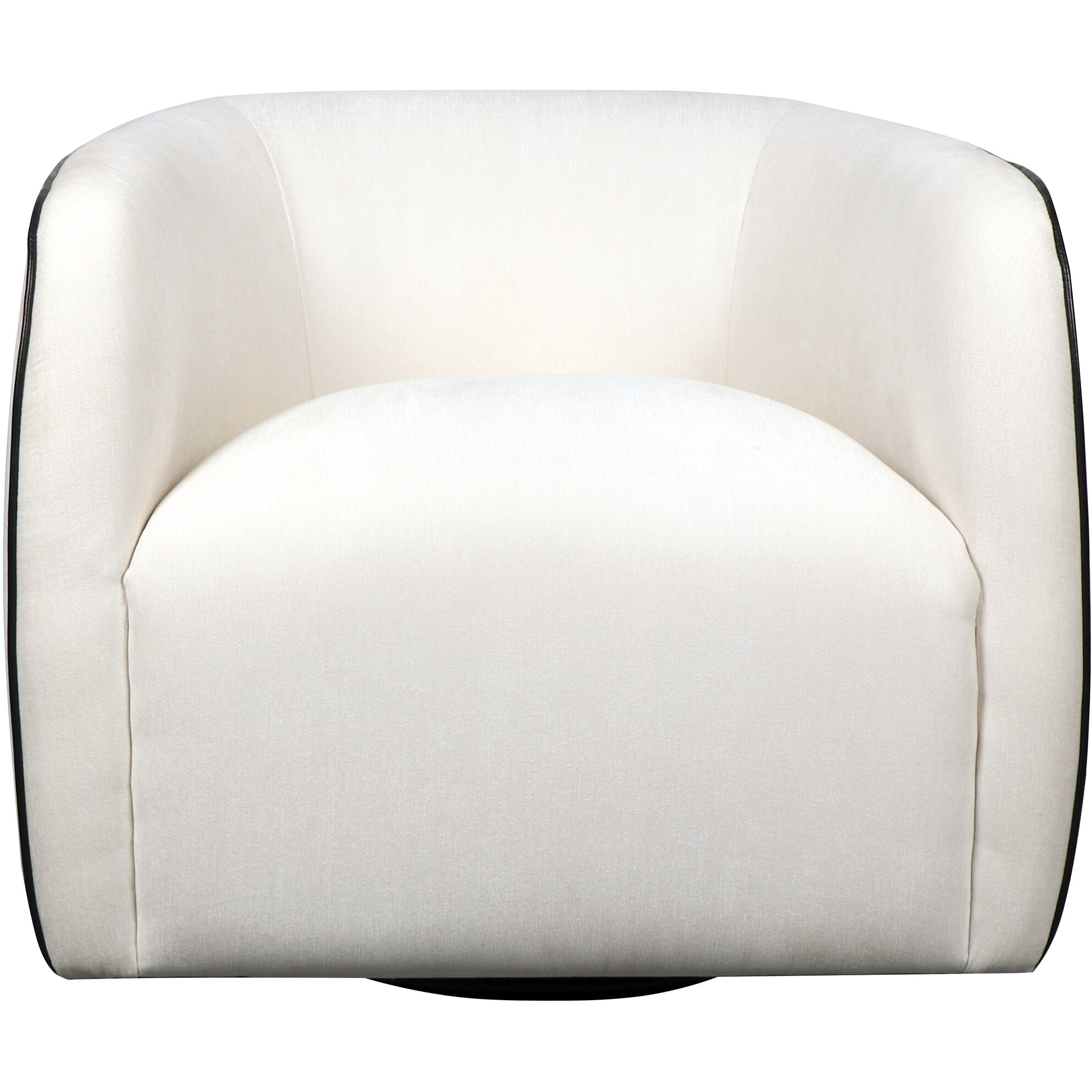 Colsum Cream and Black Accent Chair