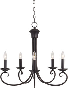 Loft 5 Light 25.00 inch Chandelier