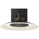 Deckard 1 Light 8 inch Gold and Black Outdoor Wall Lantern