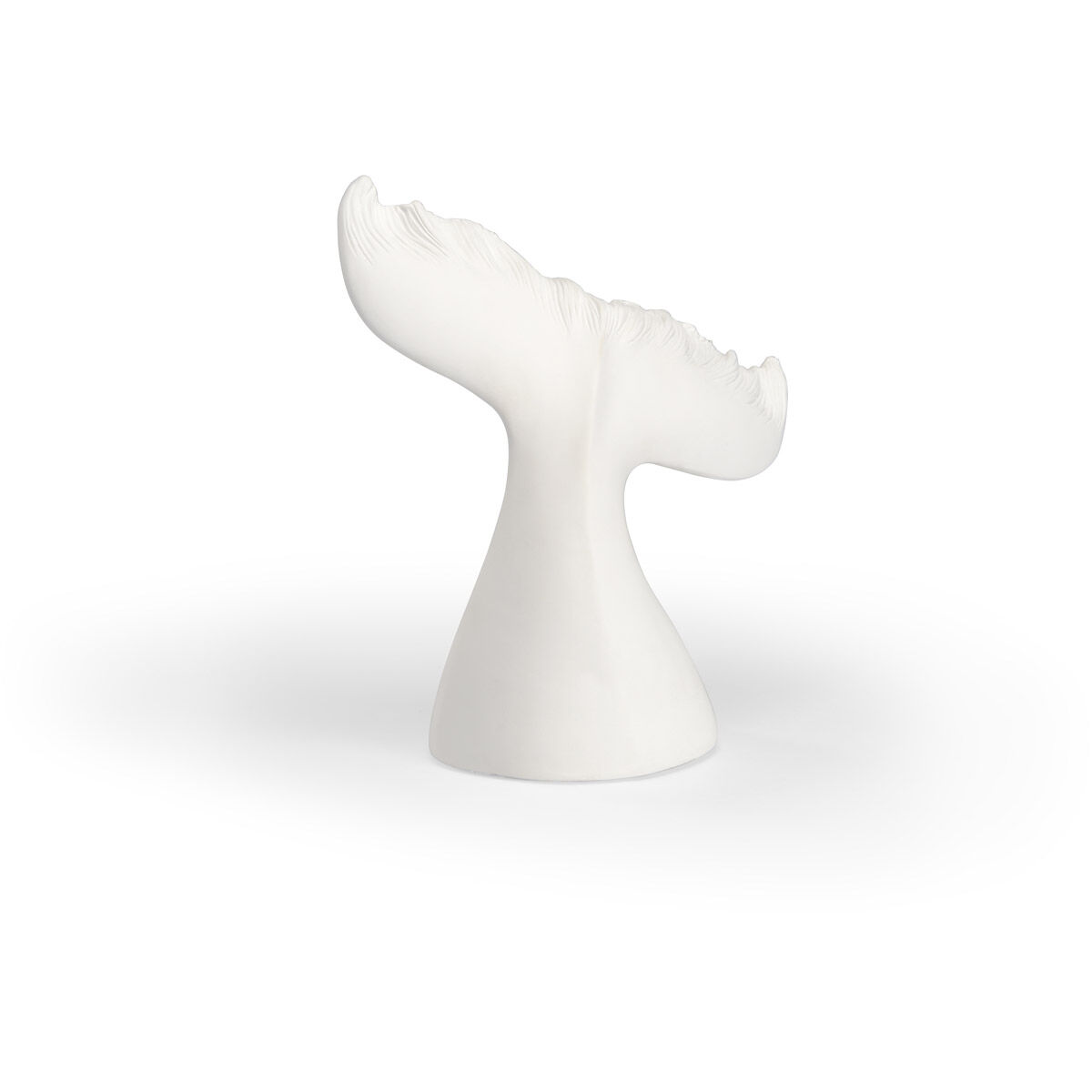 Wildwood White Plaster Figurine, Small