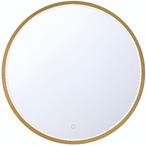 Cerissa 30 inch Gold Mirror
