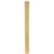 Tribek 1 Light 60 inch Gold Outdoor Wall Sconce