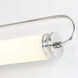 Tellie LED 35 inch Chrome Vanity Light Wall Light