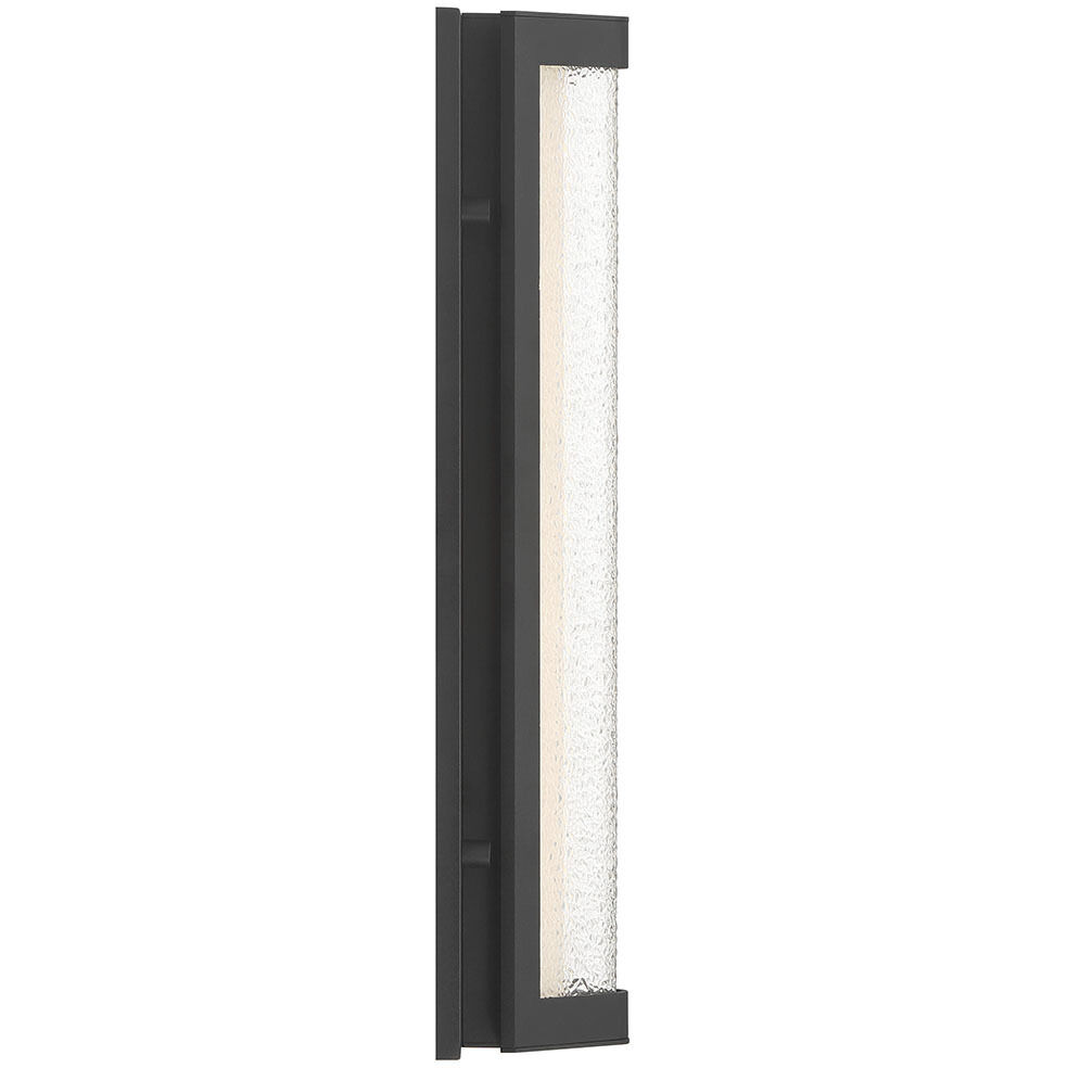 Hy50 LED 16 inch Sand Black Outdoor Wall Sconce