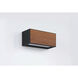 Aether LED 4.33 inch Wood Outdoor Wall Mount