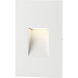 Malda White Outdoor Step Light