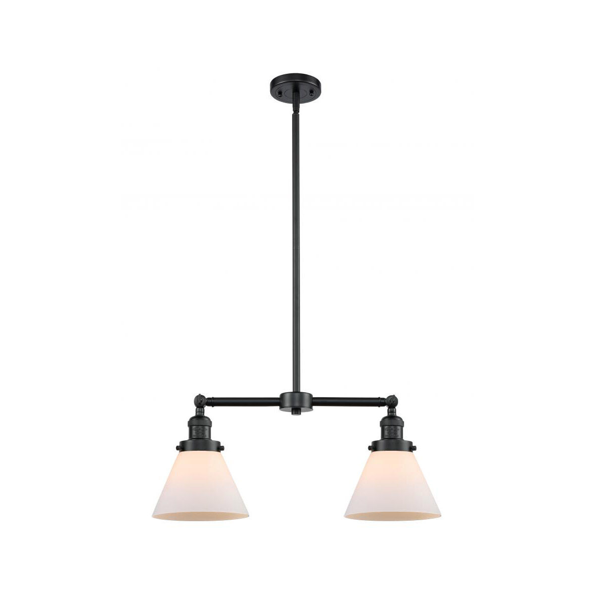 Franklin Restoration Large Cone 2 Light 21.00 inch Chandelier