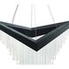 Vivien 1 Light 16 inch Black Chandelier Ceiling Light