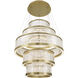 Empra LED 47.25 inch Gold Grand Chandelier Ceiling Light