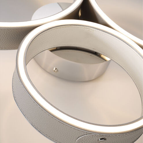 Verdura LED 24.5 inch Grey Flush Mount Ceiling Light