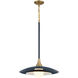 Welsh LED 18 inch Blue Pendant Ceiling Light