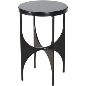 Austin 15 inch Satin Black Accent Table