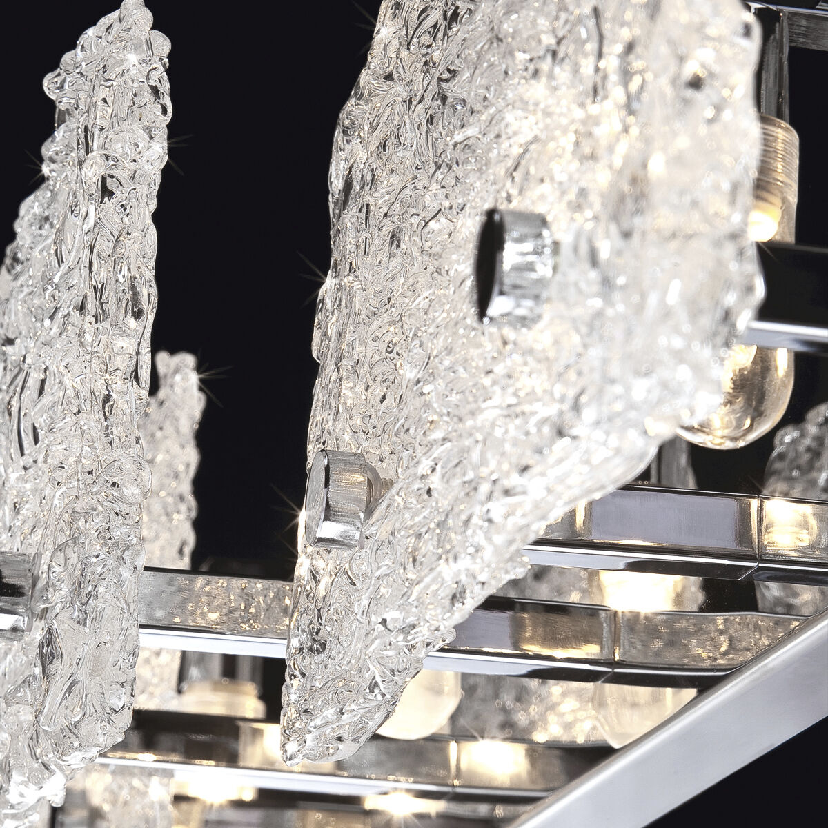 Caramico 6 Light 21 inch Chrome Chandelier Ceiling Light