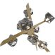 Thorah 10 Light 36 inch Gold Chandelier Ceiling Light