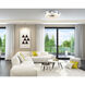 Bria LED 11 inch Chrome Flush Mount Ceiling Light, Small