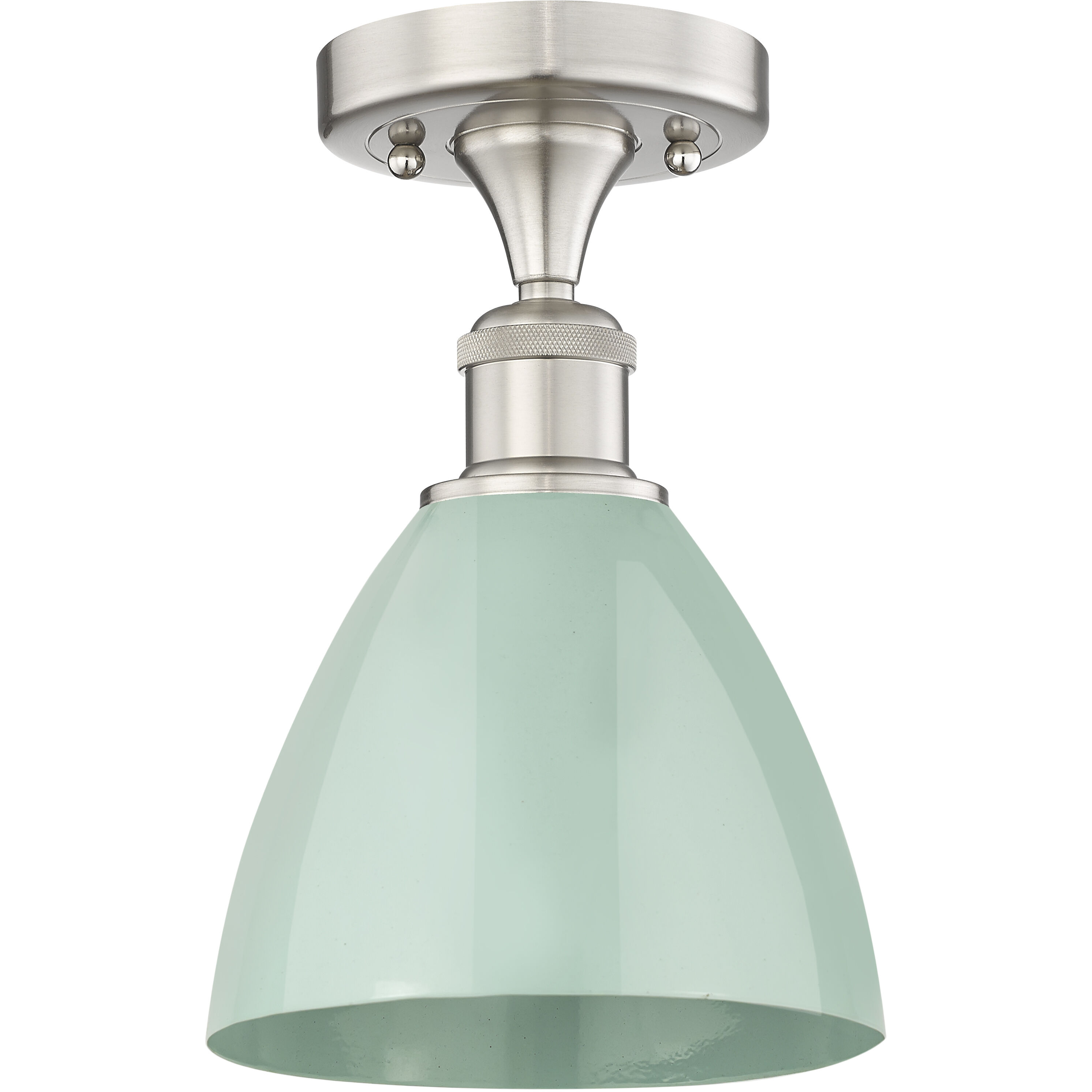 Plymouth Dome 1 Light 7.50 inch Semi-Flush Mount