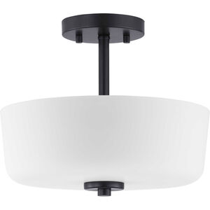 Tobin 2 Light 12.25 inch Semi-Flush Mount