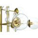 Traiton 12 Light 48 inch Gold Chandelier Ceiling Light