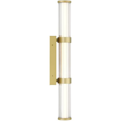 Fayton 1 Light 21 inch Gold Outdoor Wall Sconce