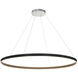 Verdura LED 60 inch Black Chandelier Ceiling Light