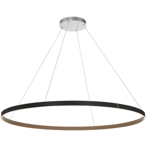 Verdura LED 60 inch Black Chandelier Ceiling Light