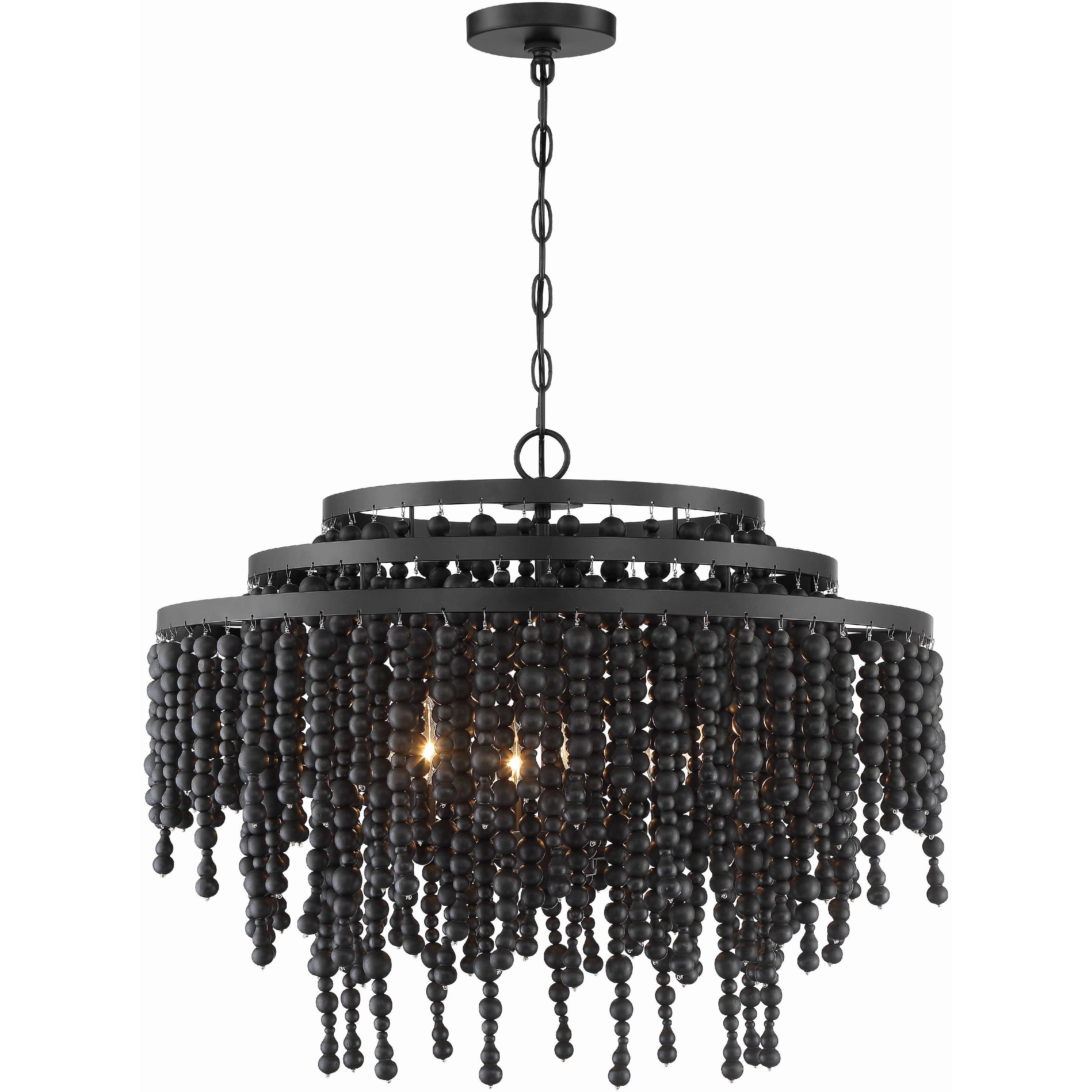 Poppy 6 Light 26.50 inch Chandelier