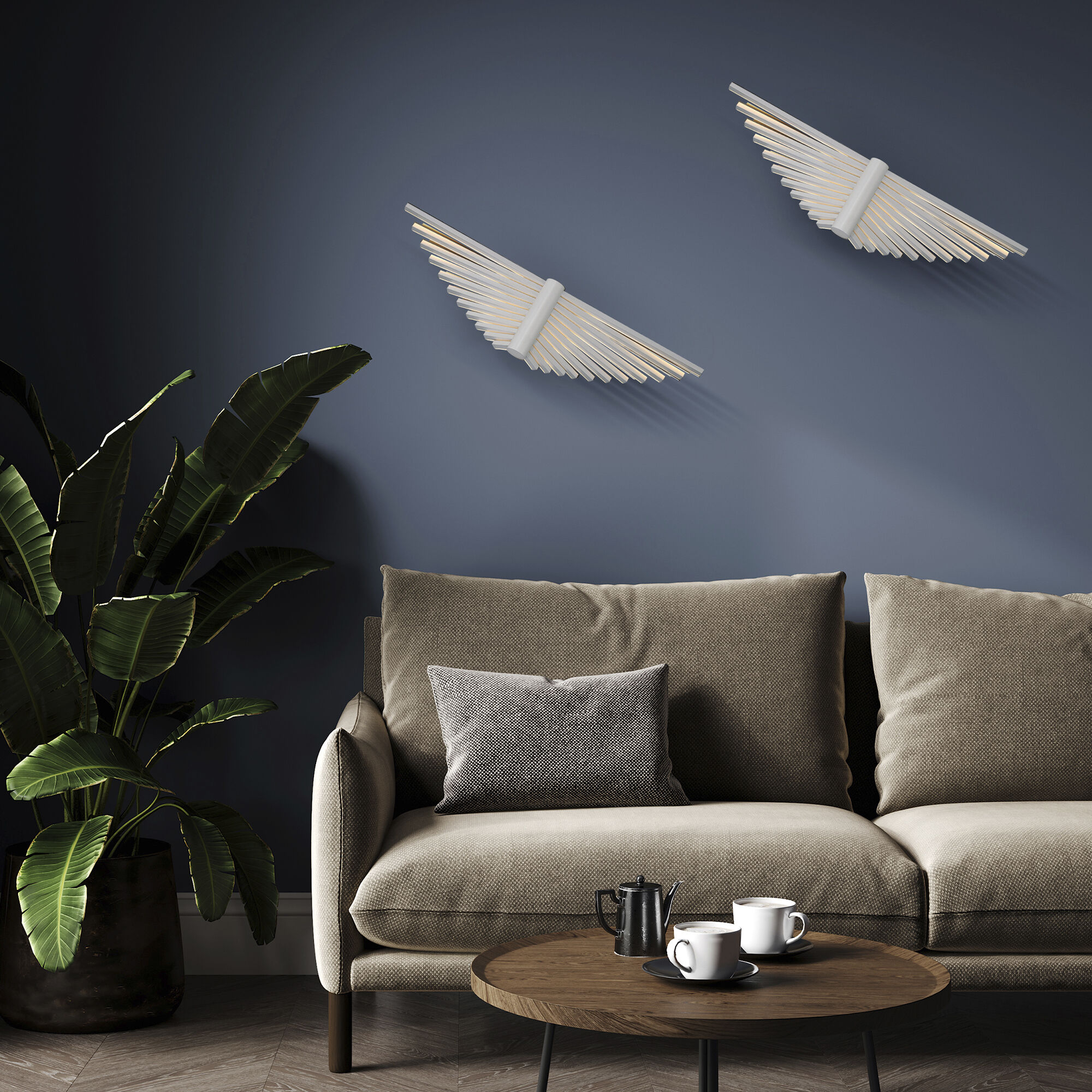 Seraph Wall Sconce Wall Light in White