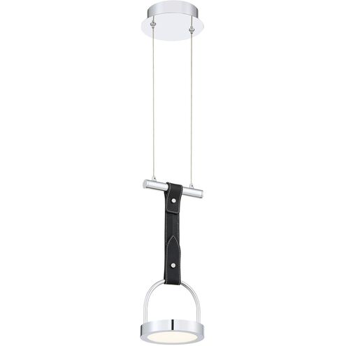 Lappin LED 6 inch Chrome Pendant Ceiling Light, Small