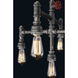 Zinco 7 Light 26 inch Aged Silver Chandelier Ceiling Light