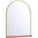 Serin 24 X 1 inch Apricot Brandy Mirror Accessory