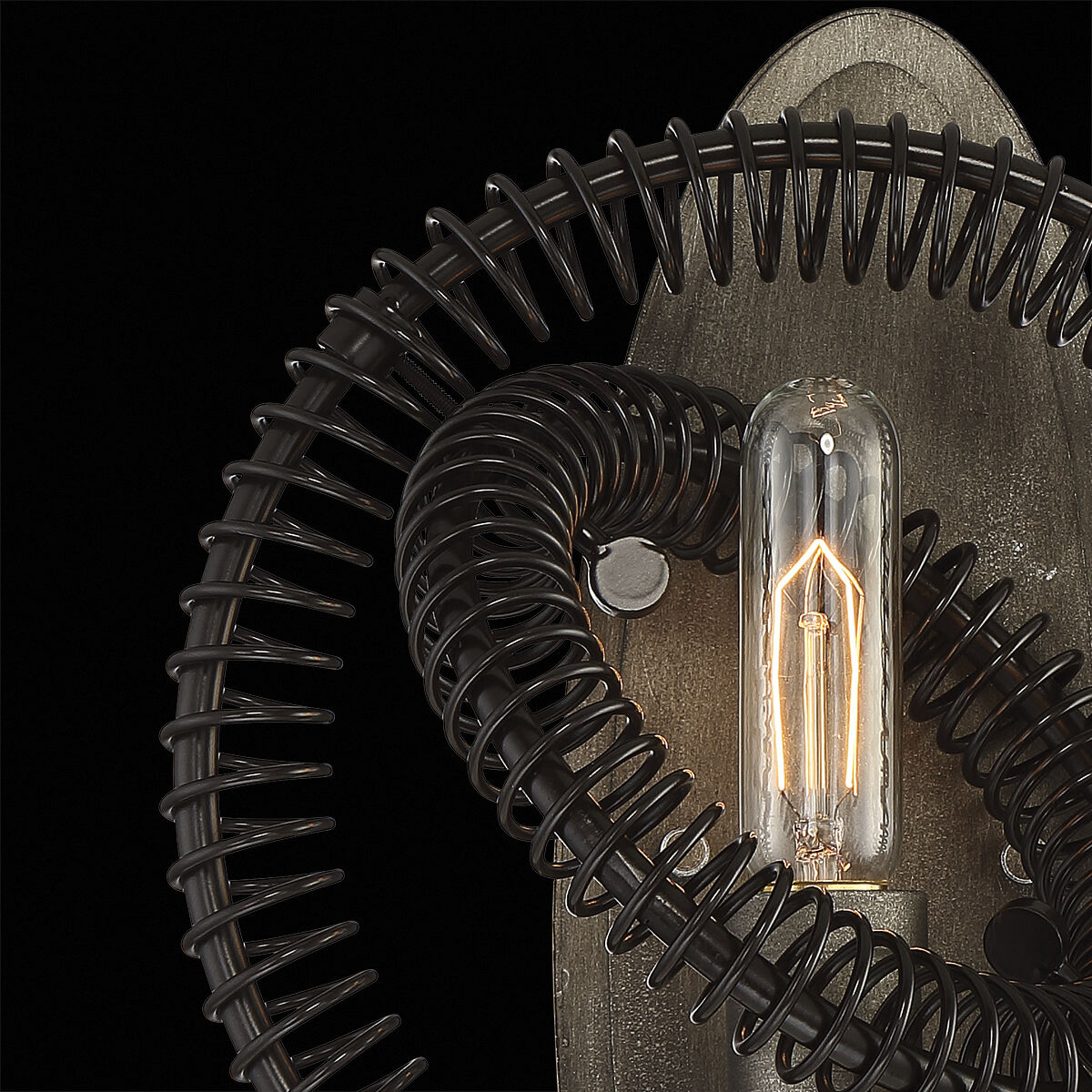 Orbita 1 Light 11 inch Vintage Bronze Wall Sconce Wall Light