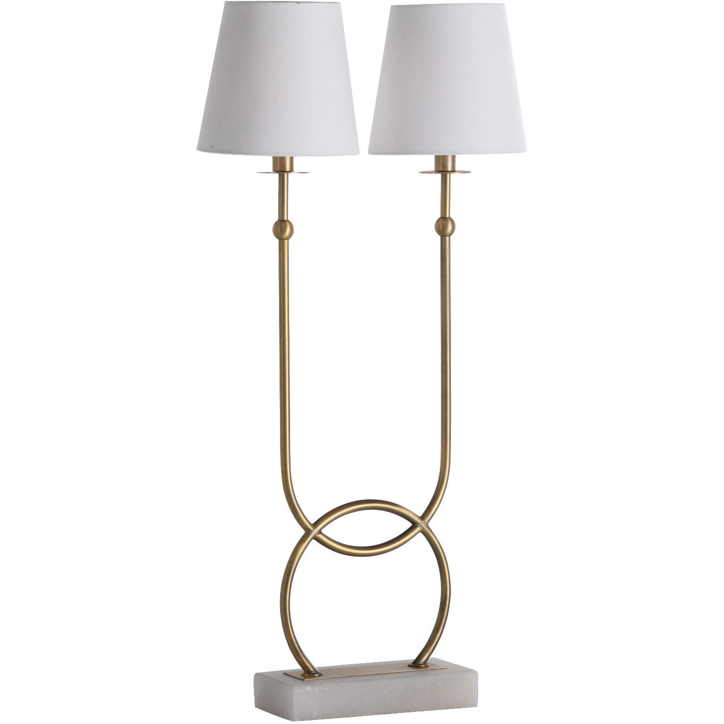 Mayfield 29.5 inch Matte Antique Brass / Feather White Linen / Natural Alabaster Table Lamp Portable Light
