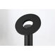 Orbit 8 watt Black Outdoor Bollard